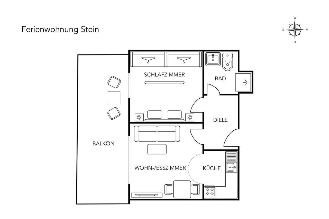 Ferienwohnung Steinmandl Оберстдорф Экстерьер фото